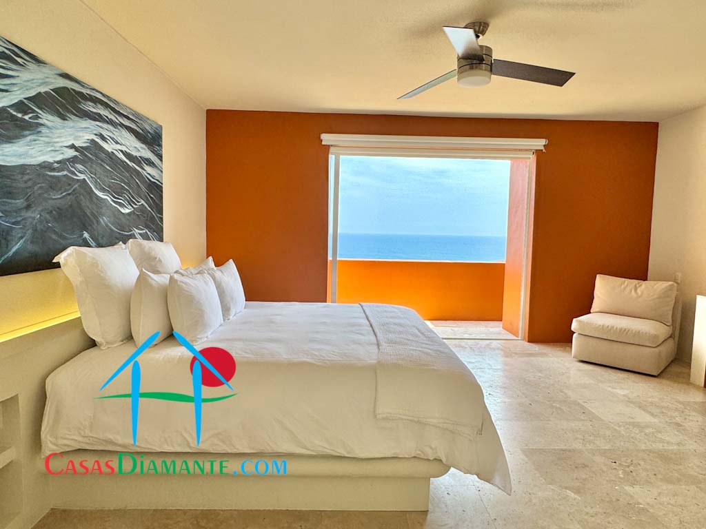 Real Diamante Villas del Sol Villa Turquesa 1 - Recámara principal 2